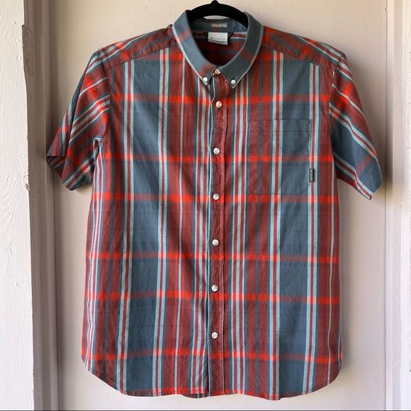 Columbia Other - COLUMBIA Regular Fit Button Down Plaid Shirt Size Large